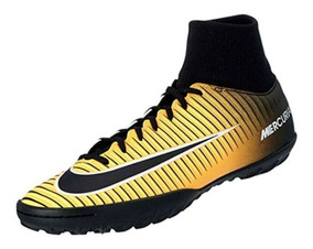 botines nike amarillos con negro