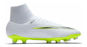 botines nike hypervenom blancos