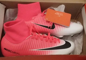 botin nike rosado