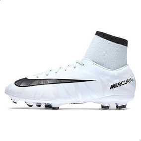 botines nike cr7 blancos