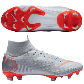 botines nike mercurial grises