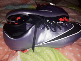 botines nike mercurial violetas