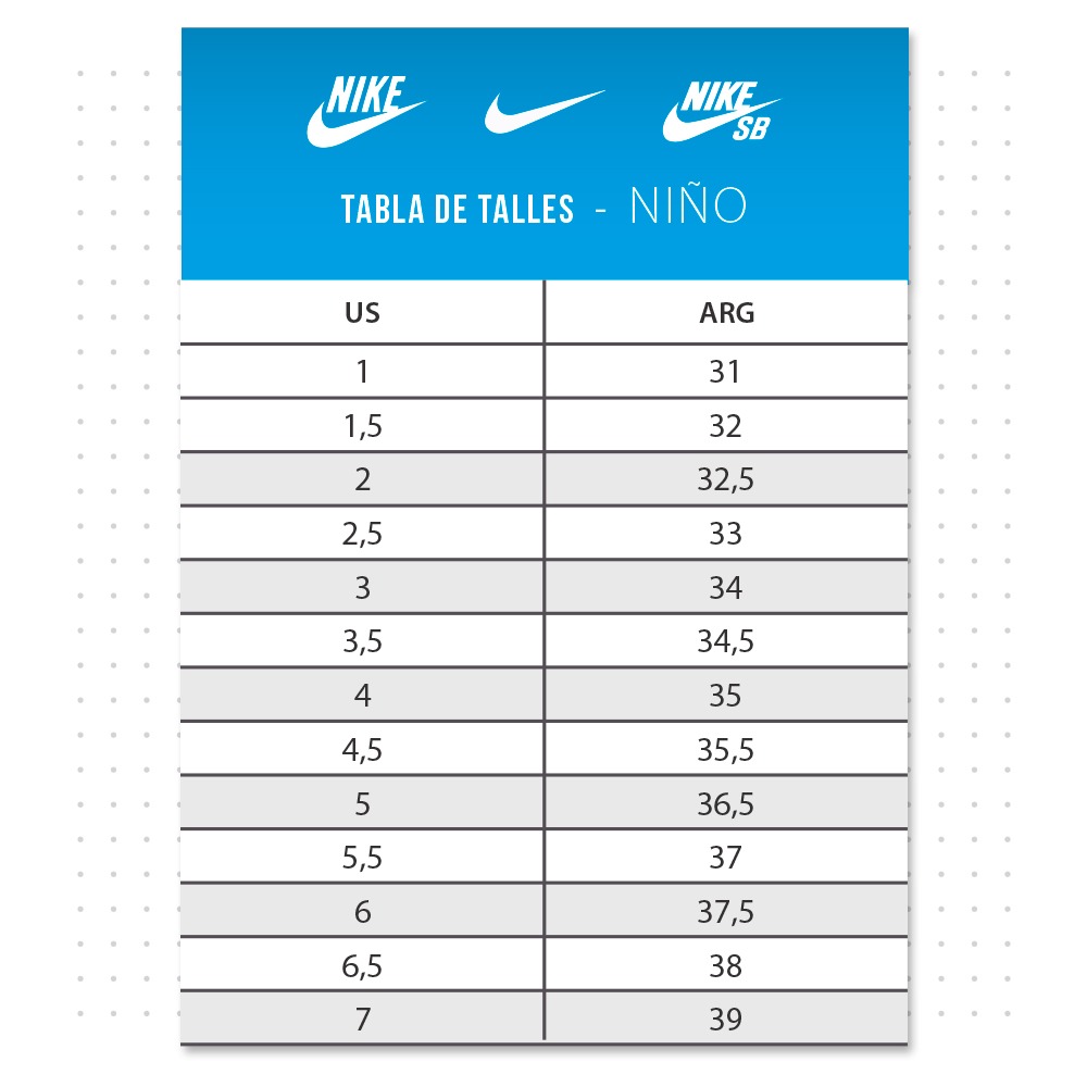 zapatillas nike niño numero 38 zapatillas nike niño numero 38