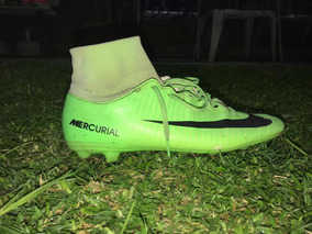 botines nike mercurial verdes