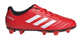 botines adidas rojo y blanco