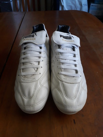 botines puma borussia blancos