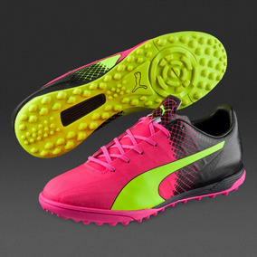 botines puma amarillos