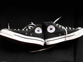 all star plataforma negras