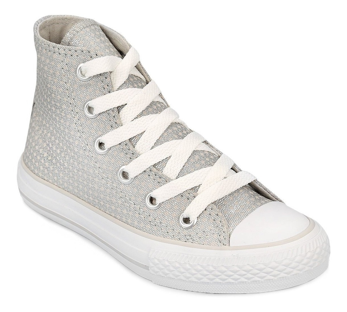{keywor d} converse de niña plateadas
