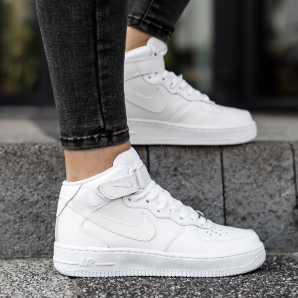 nike air force botitas blancas