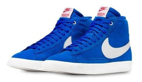 nike blazer high hombre azul