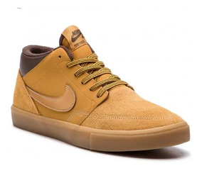 nike marrones botitas