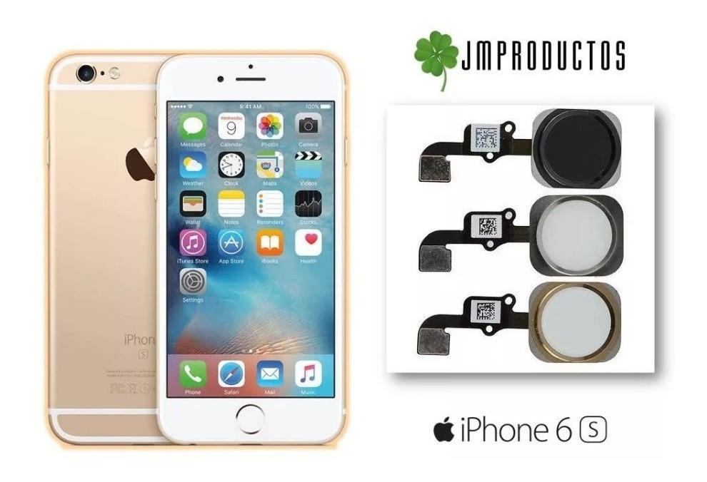 Boton Home Iphone 6s Touch Id Boton Iphone 5s 16 500 En