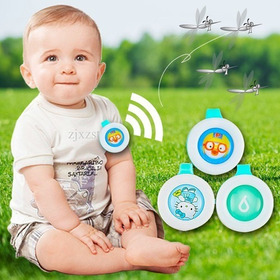Botón Repelente De Mosquitos Seguro Para Bebés + Obsequio