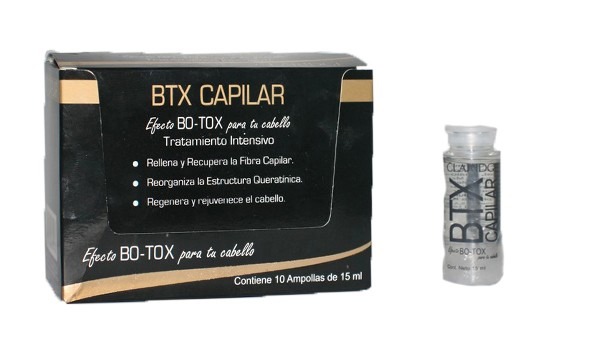 Botox Capilar Claridge 3 Ampollas De 15 Ml X 10.000 Botox Capilar Claridge 3 Ampollas De 15 Ml X 10.000