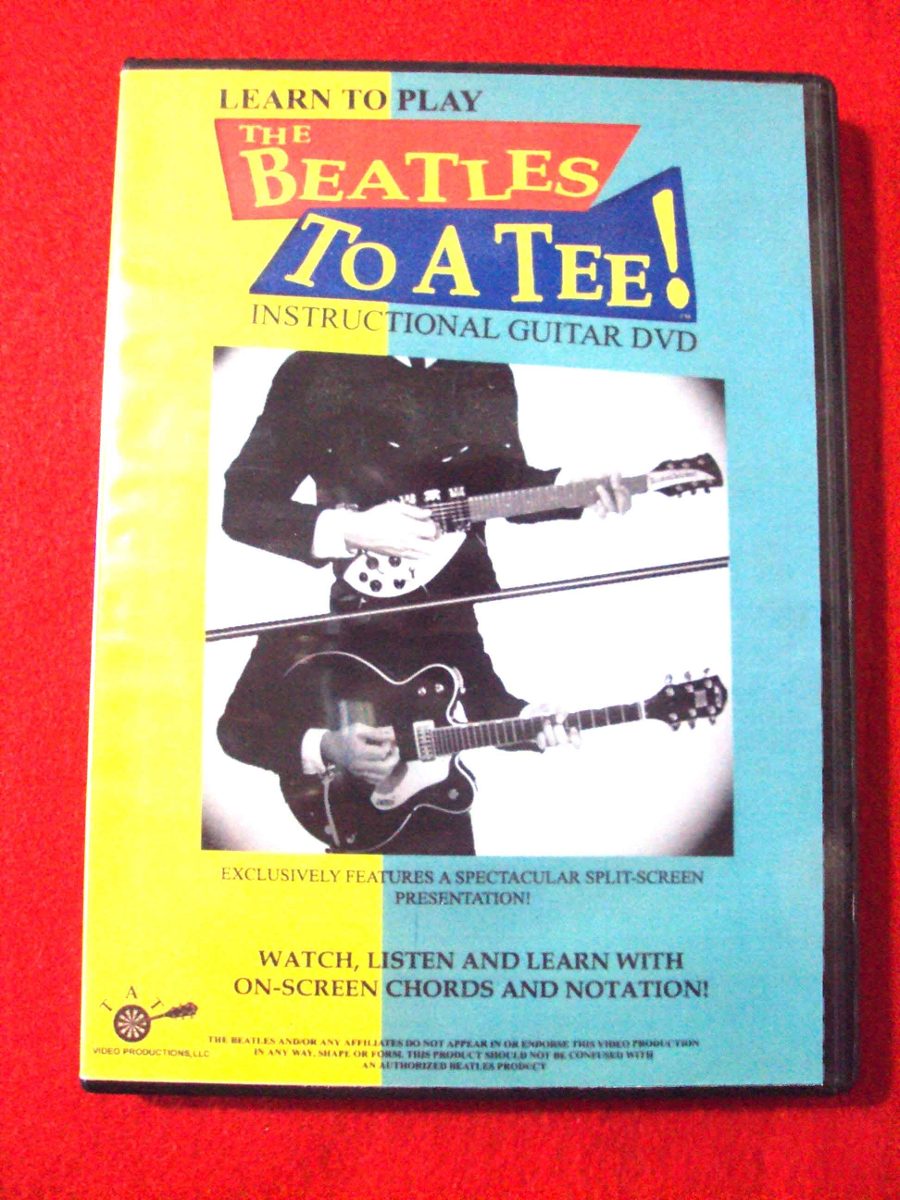 Box 04 Dvds Learn To Play The Beatles A Tee Anos 60 R 140 Box 04 Dvds Learn To Play The Beatles