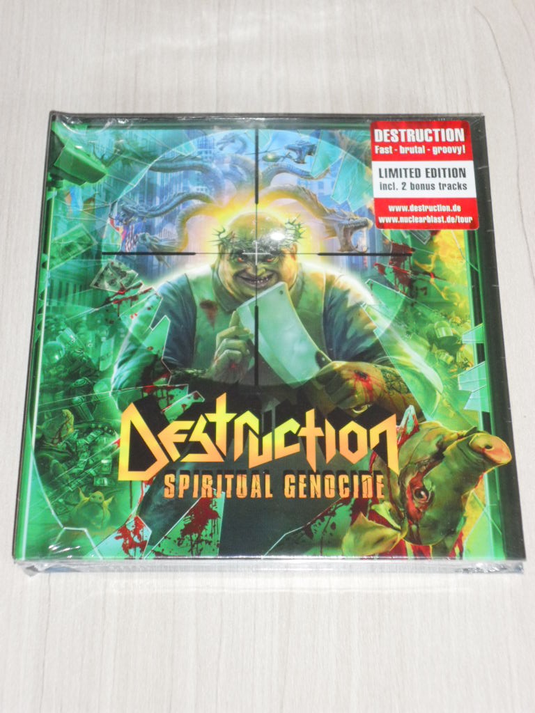 Box Destruction - Spiritual Genocide (digibook + 2 Bônus 