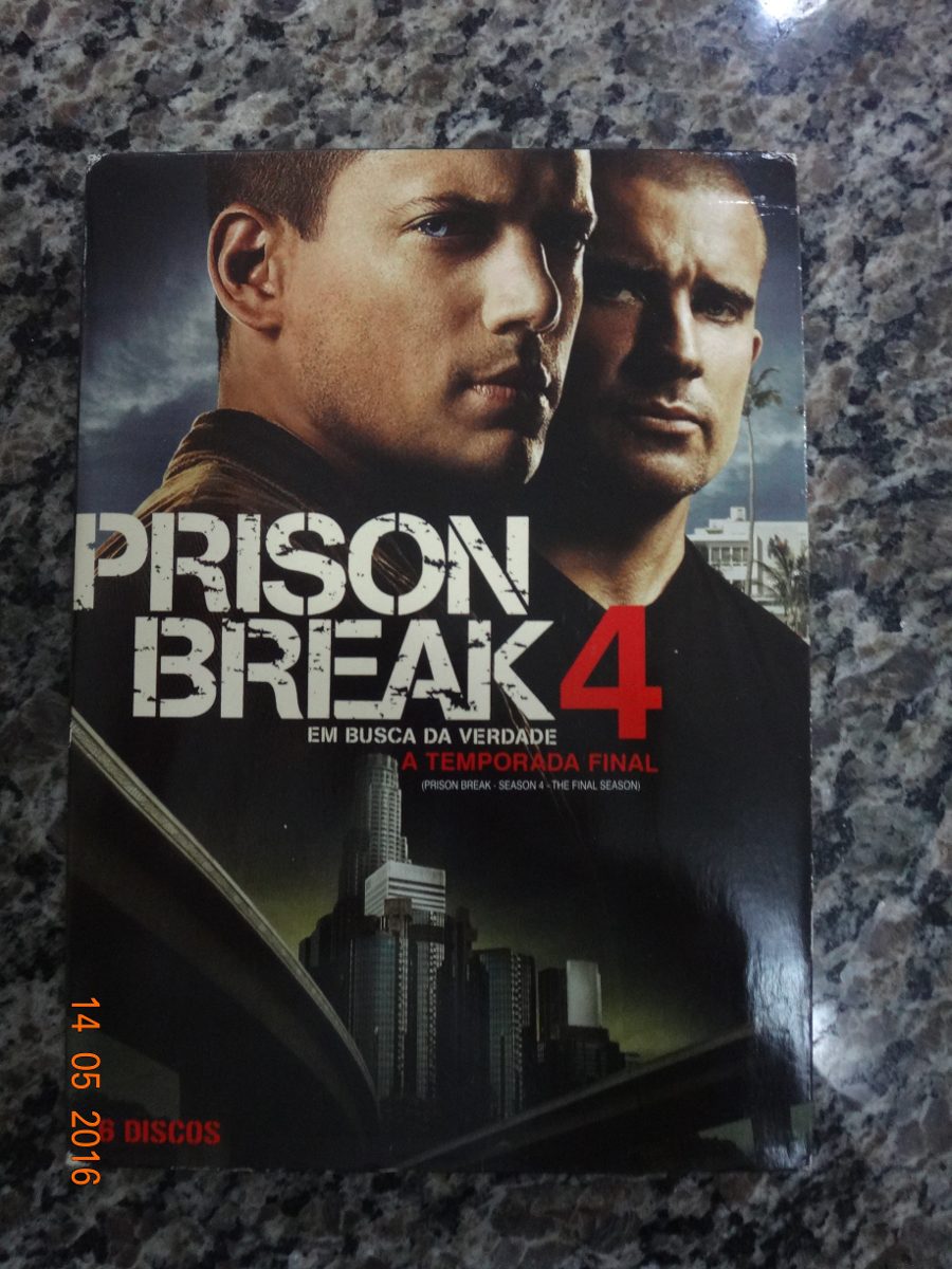 Box Prison Break - 4ª Temporada - R$ 25,00 em Mercado Livre Box Prison Break - 4ª Temporada - R$ 25,00 em Mercado Livre
