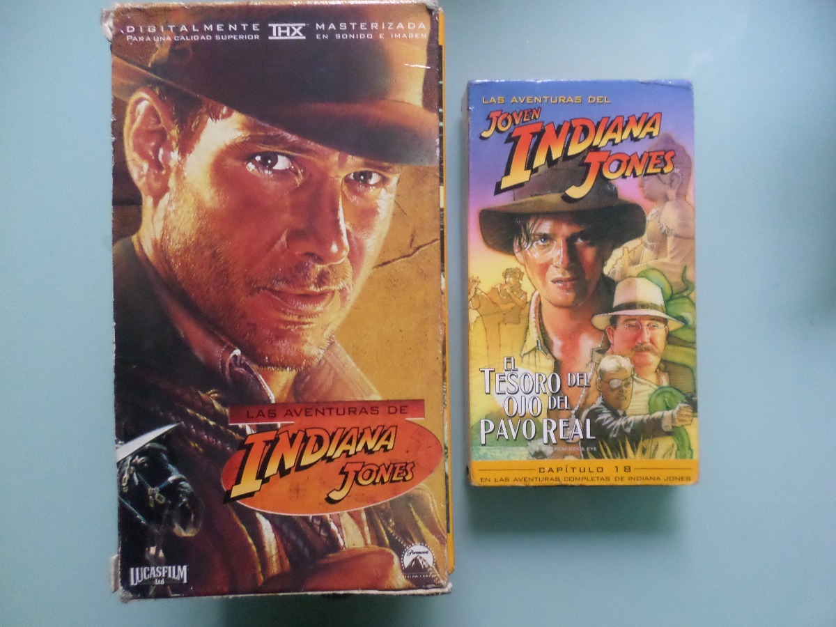 Box Set Indiana Jones 4 + 1 Con 5 Casetes Vhs - $ 349.00 ...