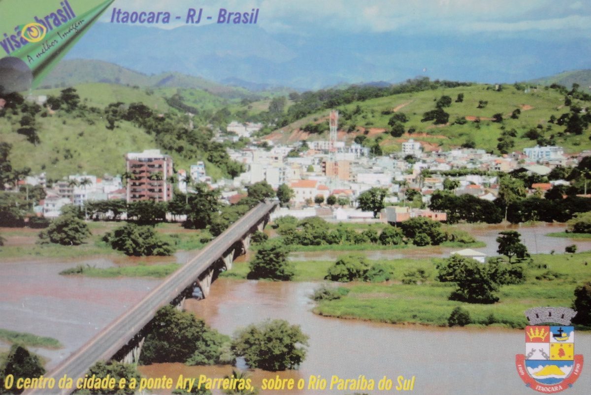 Brasil Cartão Postal Itaocara Rj Centro Da Cidade E A 