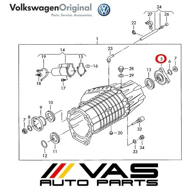 Lado Acompañante Brida cardanshaft rearaxle Transm sello del Eje se ajusta BM FEBI 12619