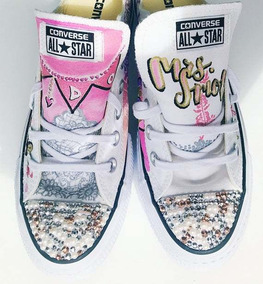 High Bride De Novia Tops Custom Zapatos Platform Conv Nnwvm08O