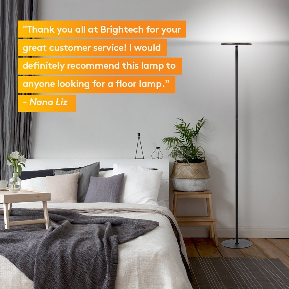 Brightech Sky 30 Flux Led Torchiere Lámpara De Pie Ah
