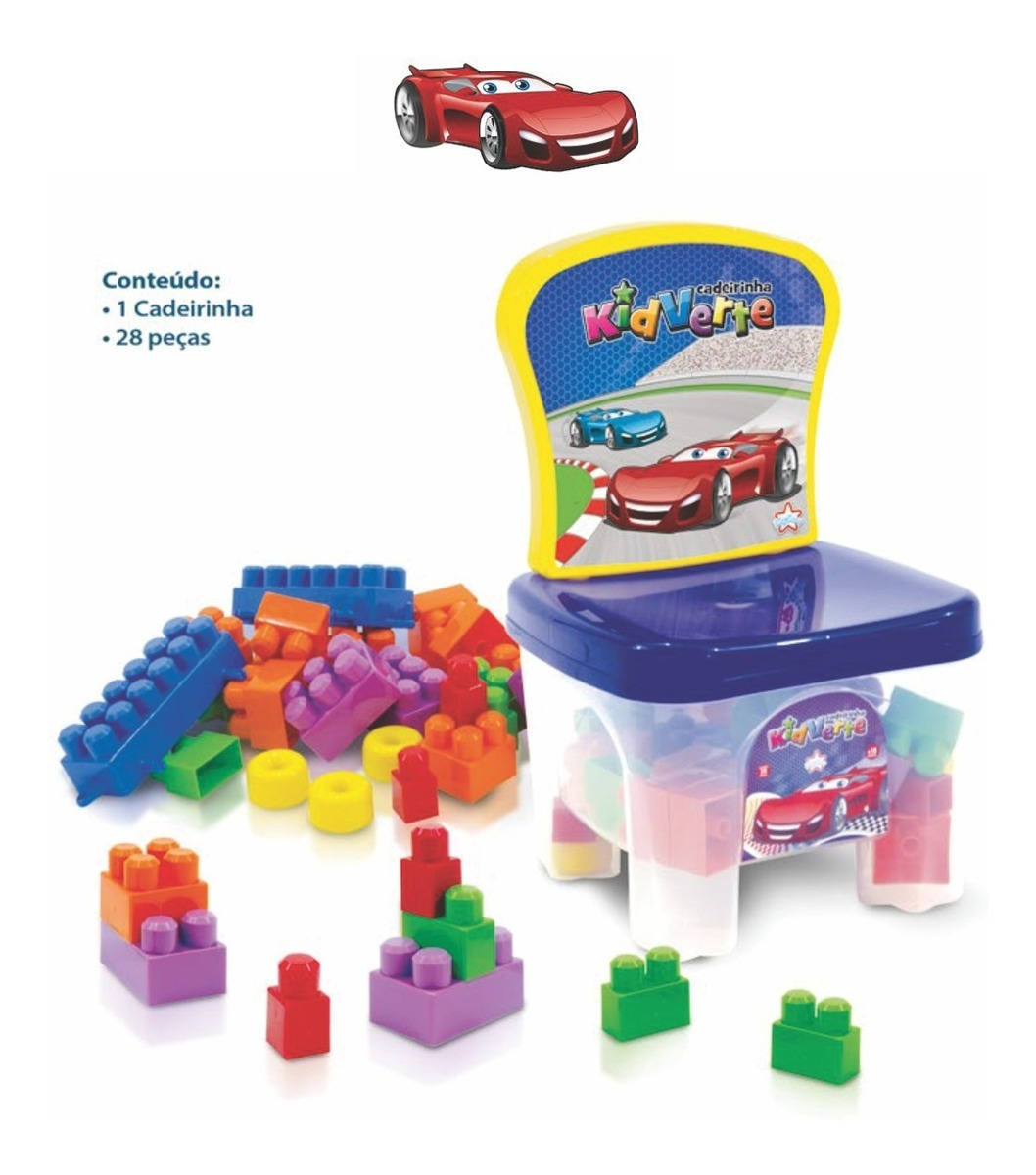 Presente Para Crianças De 2 Anos Brinquedo Meninos 2 Anos Kidverte Com 28 Peças Carros - R$ 46,90 em