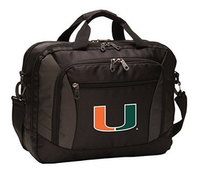 Miami Canes Gym Bags w//Shoe Pocket Broad Bay NCAA University of Miami Duffel Bag
