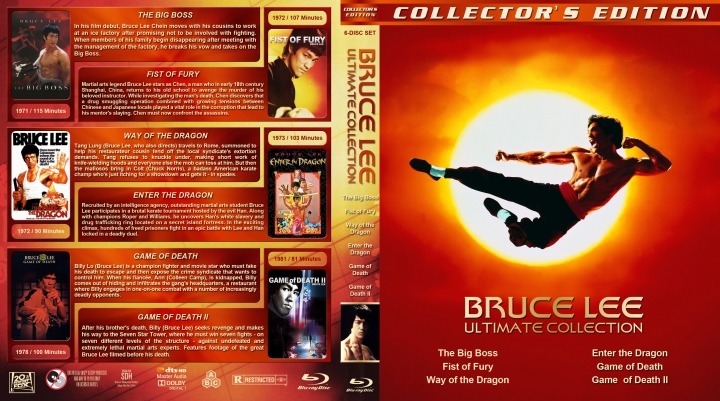 bruce lee blu ray collection