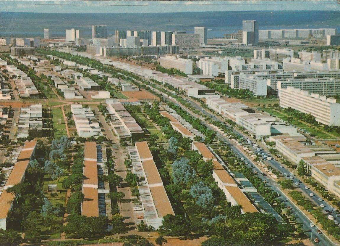 Bsb-17599- Postal Brasilia, D F - Vista Aerea Avenida W-3 