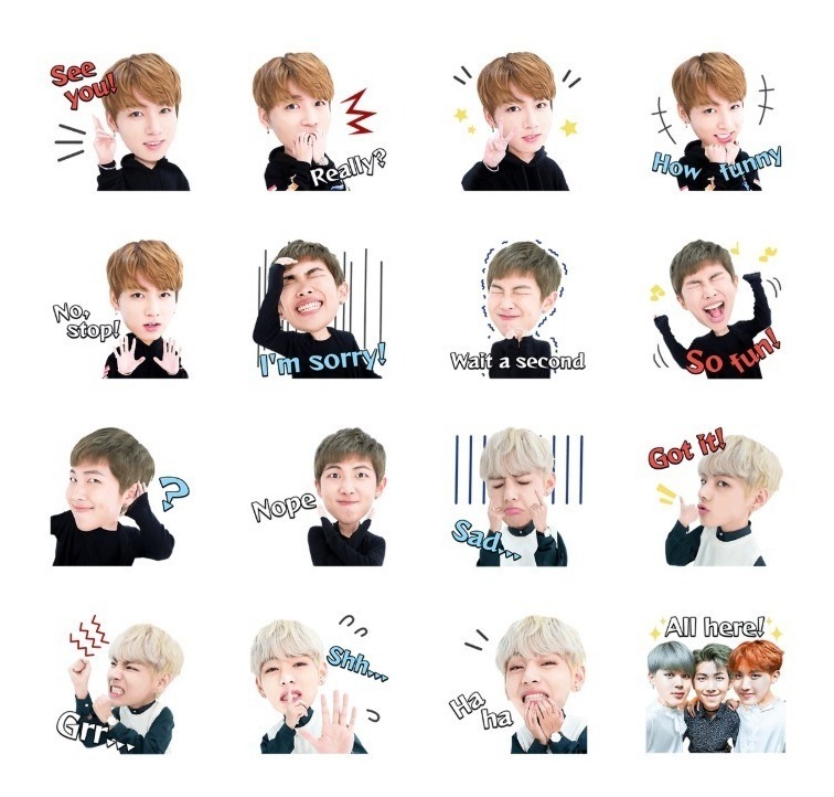  Bts  Stickers  Bts  Para Whatsapp  2022 3 500 en Mercado Libre