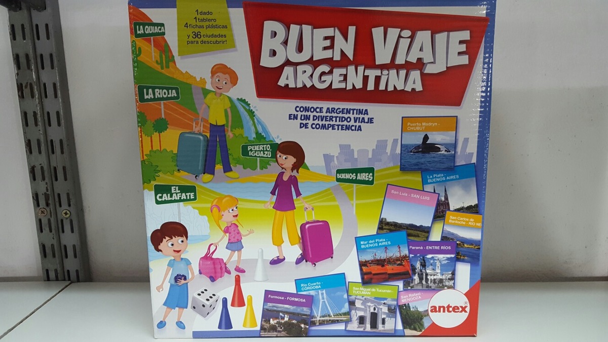 Buen Viaje Argentina Juego De Mesa Antex July Toys 400 00 En