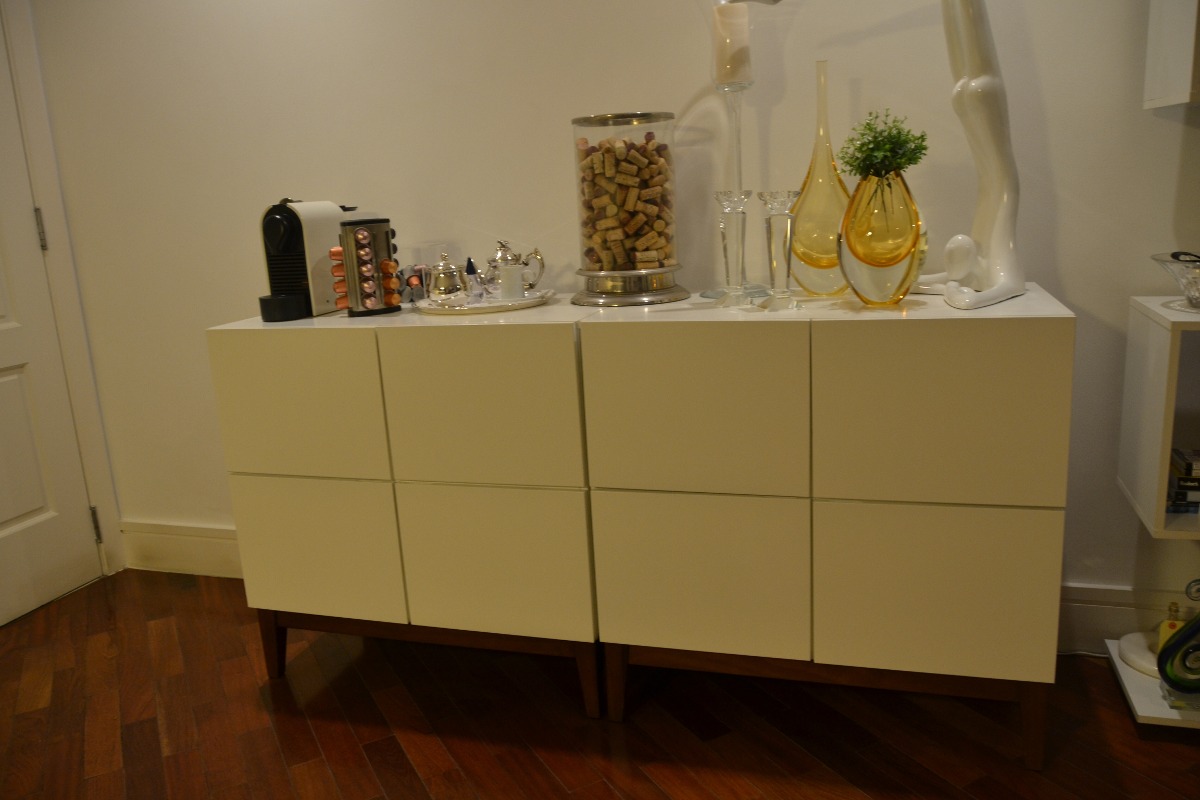 Buffet Klein Branco Com Base Em Embuia R$ 375,00 em Mercado Livre Aparador Matriz Jader Almeida ~ Buffet Klein Branco Com Base Em Embuia R$ 375,00 em Mercado Livre