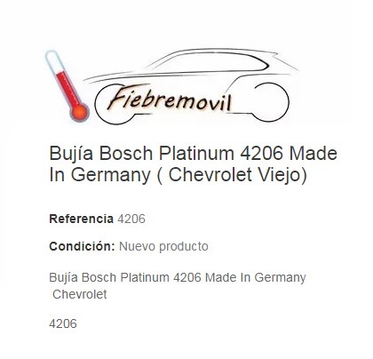 Bosch Bujía Encendido Motor Repuesto Para Suzuki Vitara 88-98 1.6