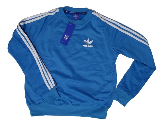 sudadera adidas azul rey