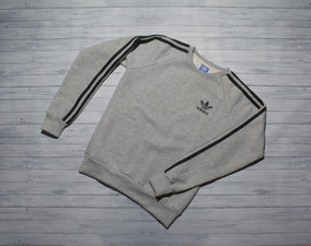 buzo adidas mujer gris