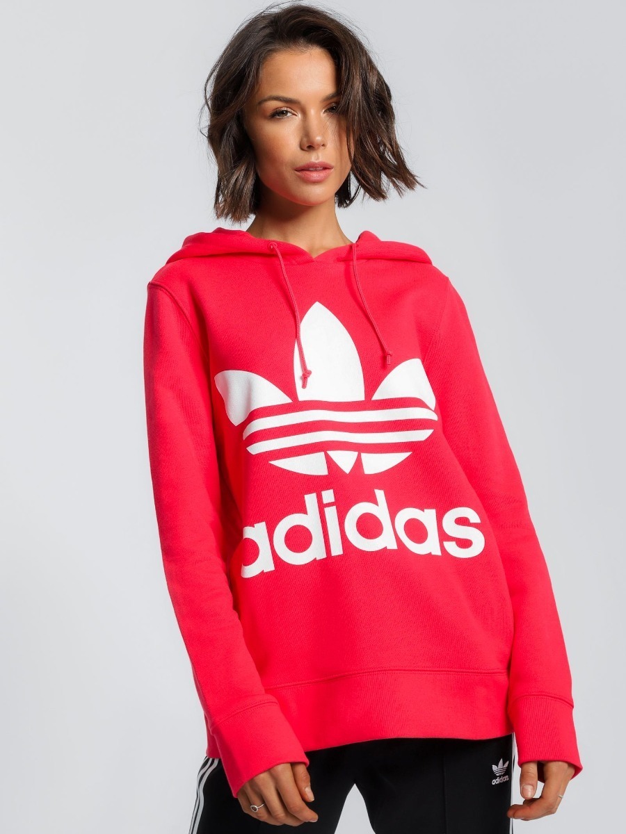 Buzo adidas Trefoil Hoodie Dh3136-mujer Original - $ 159.900 en Mercado  Libre