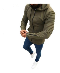 Everlast Hombre Plush Fleece Zipped Sudadera Con Capucha Deportiva Casual