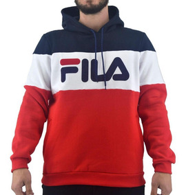 Buzo Fila Hombre Block Marino/rojo/blanco Buzo Fila Hombre Block Marino/rojo/blanco