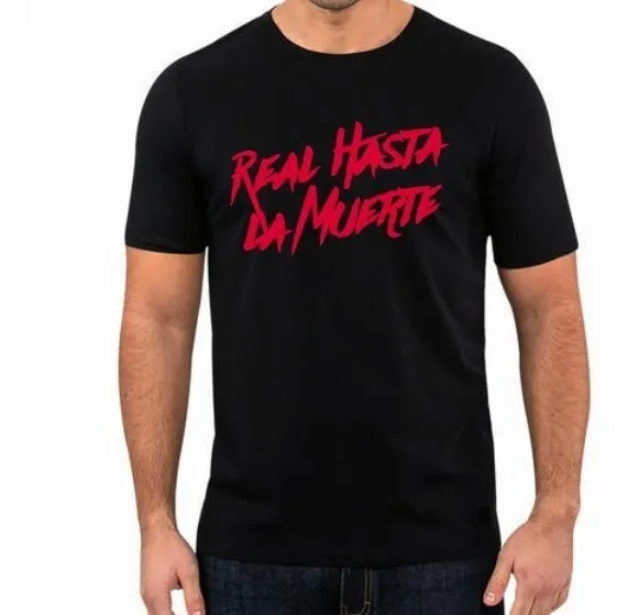 camiseta real hasta la muerte adidas