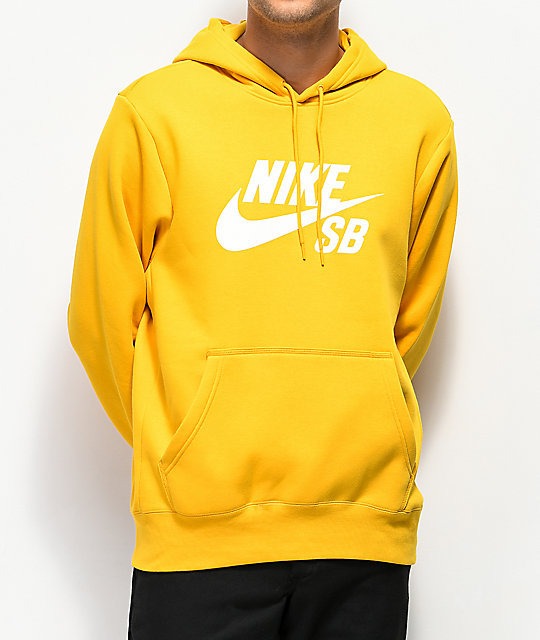 abrigo nike amarillo