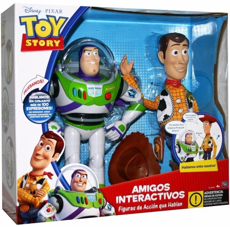 Buzz Lightyear Y Woody Interactivos Toy Story 100 Frases 2 449 00