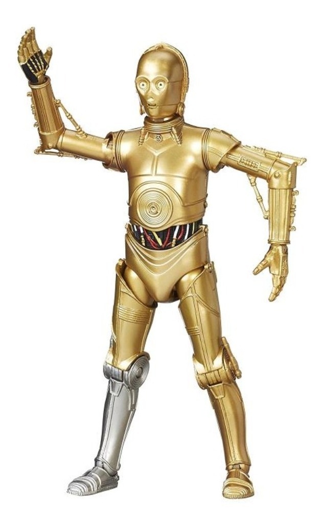 C3po Figura Exclusiva Con La Pierna Plateada Black Series 6