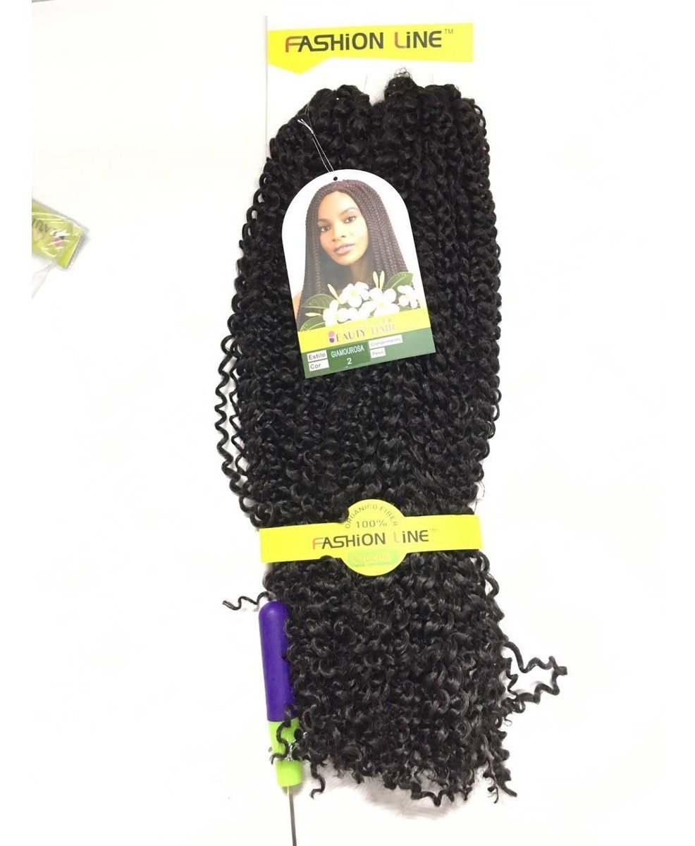 Cabelo Orgânico Para Crochet Braid Cabelo Organico Metodo Crochê Braid 600g+agulha 4 Pacote - R$ 159,99 em