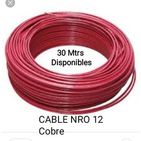 Cable #12.  30 Metros 