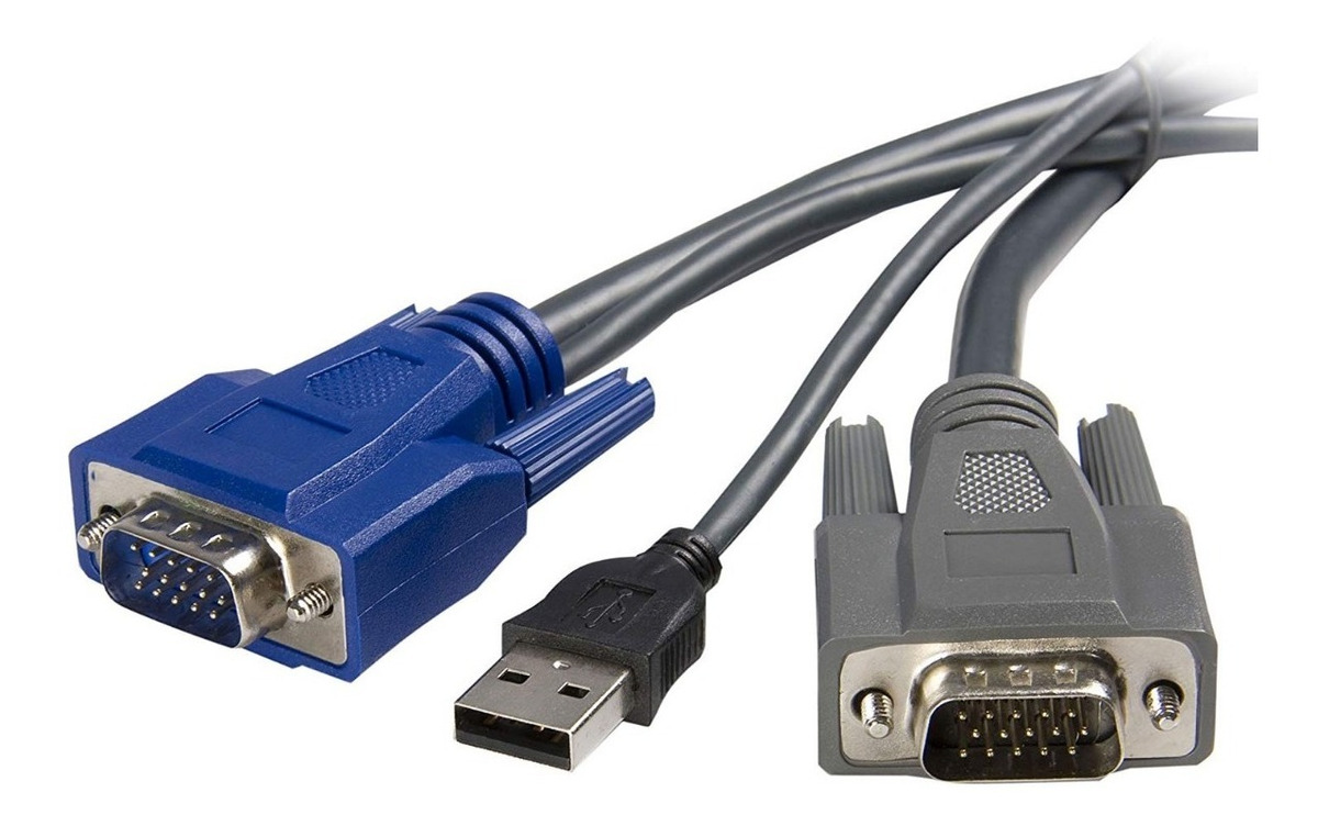 TrendNet TK-CU10 Cable KVM USB/VGA de 10 pies Cables y conectores Cables  KVM bestdrugsrx.com