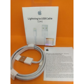 Cable Usb 100%original Apple 6, 7, 8 , X , Nuevos, Garantía.