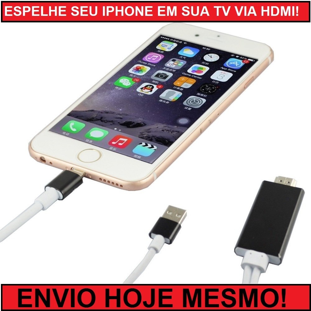 z iphone na tv cabo para espelhamento na tv iphone 5 6 apple hdmi r 154 99 em mercado livre z iphone na tv cabo para espelhamento na tv iphone 5 6 apple hdmi r 154 99 em mercado livre