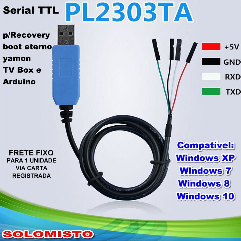 Download Drivers cabo usb serial pl2303